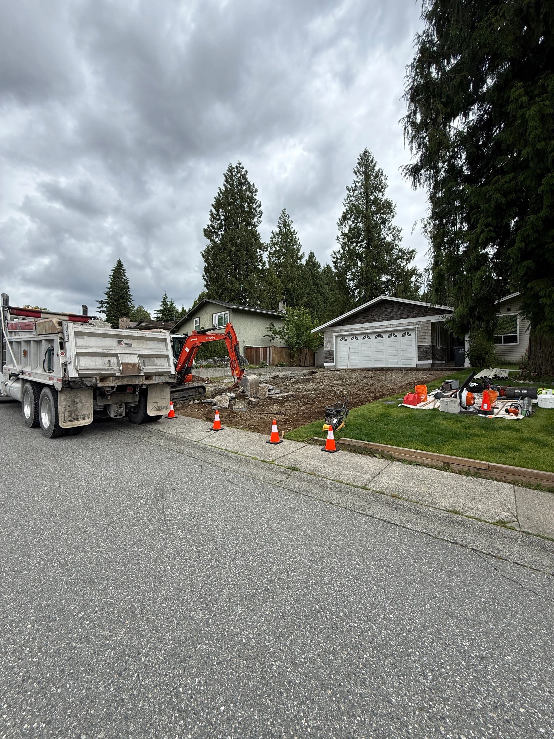Asphalt resurfacing project