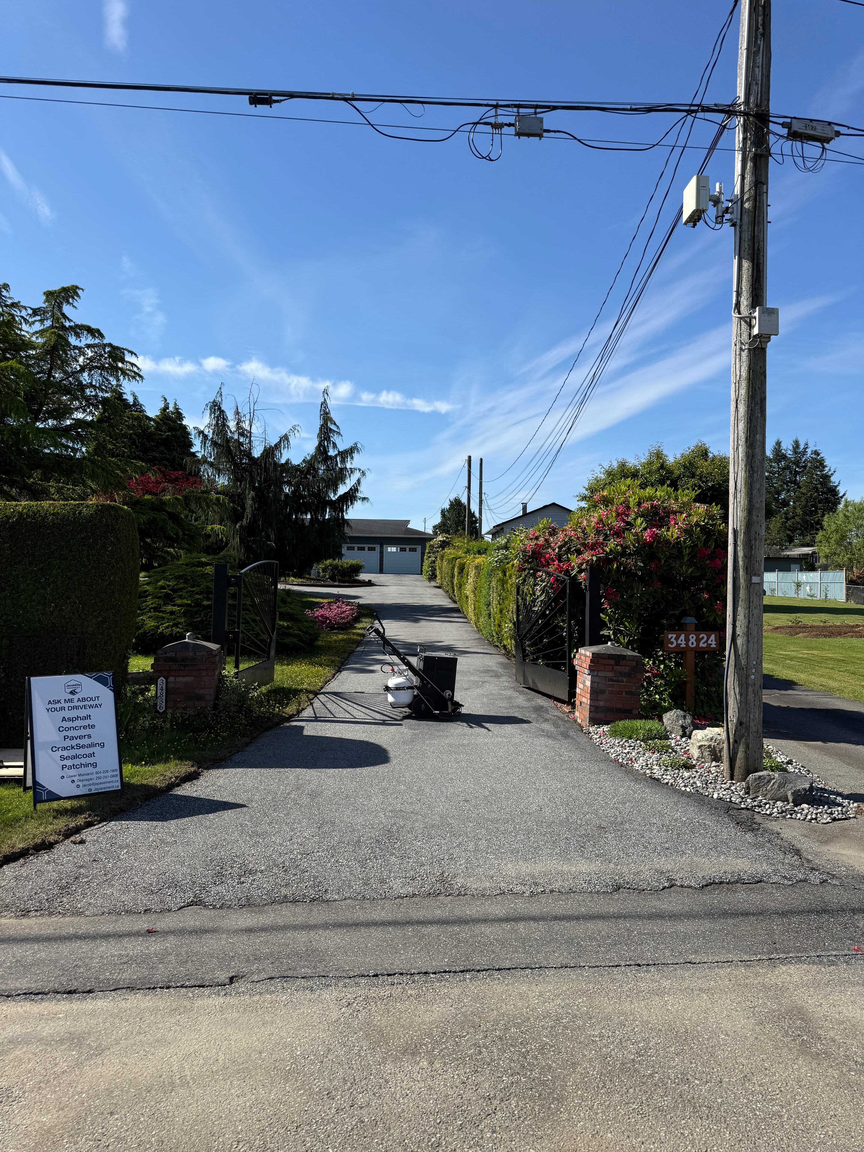 Asphalt maintenance and inspection